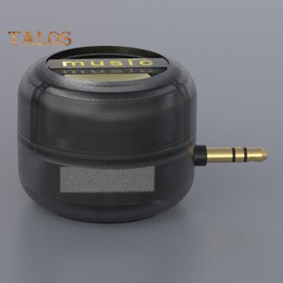 Miniaturowy przenośny głośnik 3,5 mm Interfejs audio AUX Akumulatorowy Uniwersalny głośnik typu plug-play do smartfonów z wejściem liniowym i czystym basem