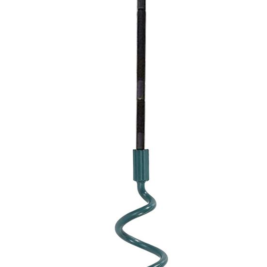 Christmas Tree Topper Holder Universal Twist-on Holiday Tree Topper Stabilizer Metal Green Support Rod with Adjustable Attachment for Stabilizing