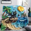 Toothless Night Fury Warm Print Cozy Comfortable Flannel Blanket for Sofa Chair Bed Bedroom Outdoor Picnic.-TING