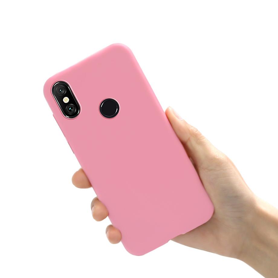For Xiaomi Mi 8 Case Mi 8 Lite Cover Ultra Soft Protective Shockproof Bumper Case for Xiaomi Mi8 Mi 8 Cases Silicone Back Cover