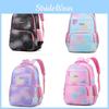 Backpack Children Gradual Cartoon Style Student Schoolbag Wear Resistant Bag