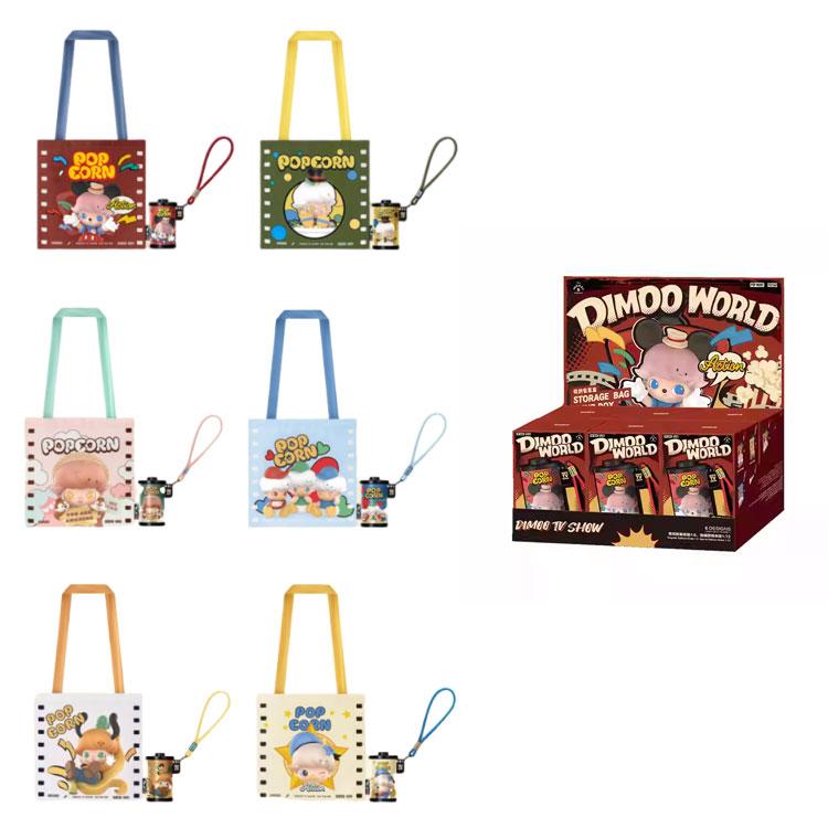 New POP MART Dimoo World X Disney Series Mickey Tv Show Storage Bag PPMT-2503-0022