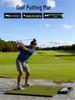 Premium Outdoor Golf Practice Mat - Swing & Hit with Realistic Green Grass