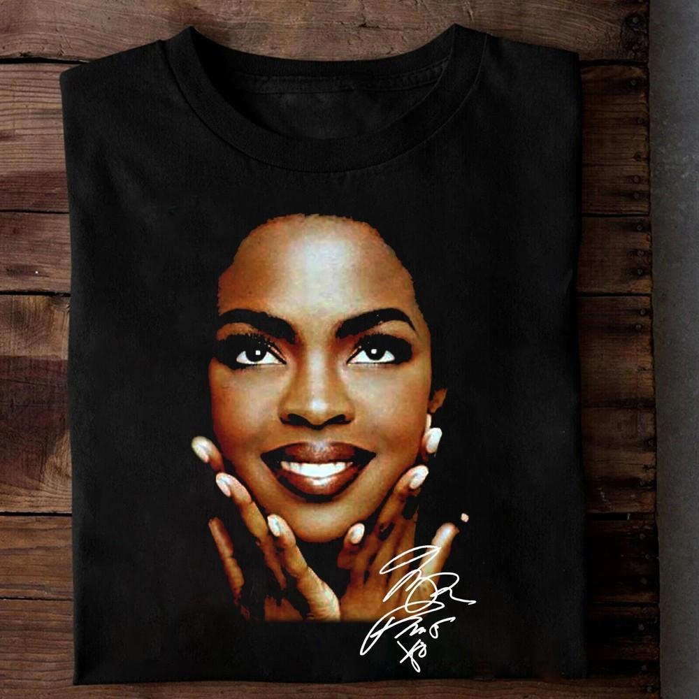 

Lauryn Hill Face Signature Gift For Fans Men S-235XL T-Shirt Unisex T-Shirt XXXXL
