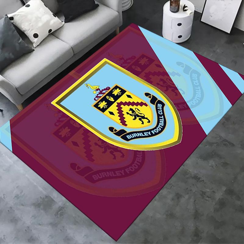 Burnley FC Carpet Rug for Living Room Bedroom Home Sofa Decoration,Kids play Non-slip Floor Mat