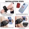 Running Wristband Phone Holder Armband Upgraded Cycling Accessories for Smartphone Outdoor Sports Running Record Music Bracket