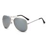New fashion men's sunglasses glasses women's UV-proof metal sunglasses outdoor driver toad glasses