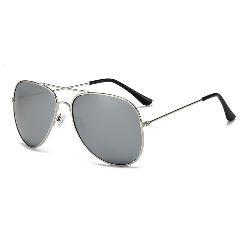New fashion men's sunglasses glasses women's UV-proof metal sunglasses outdoor driver toad glasses
