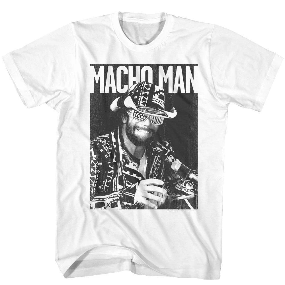 Macho Man Machoman White Wrestling Children s T-shirt 100