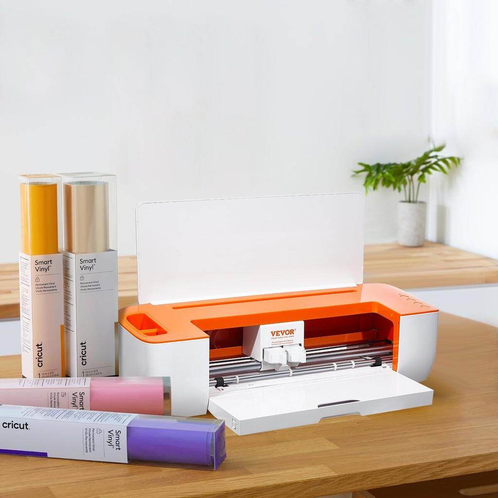 Vinyl Cutter Machine, Bluetooth Connectivity DIY Cutting Machine, Compatible with iOS, Android, Windows and Mac, Massive Designs Included, for