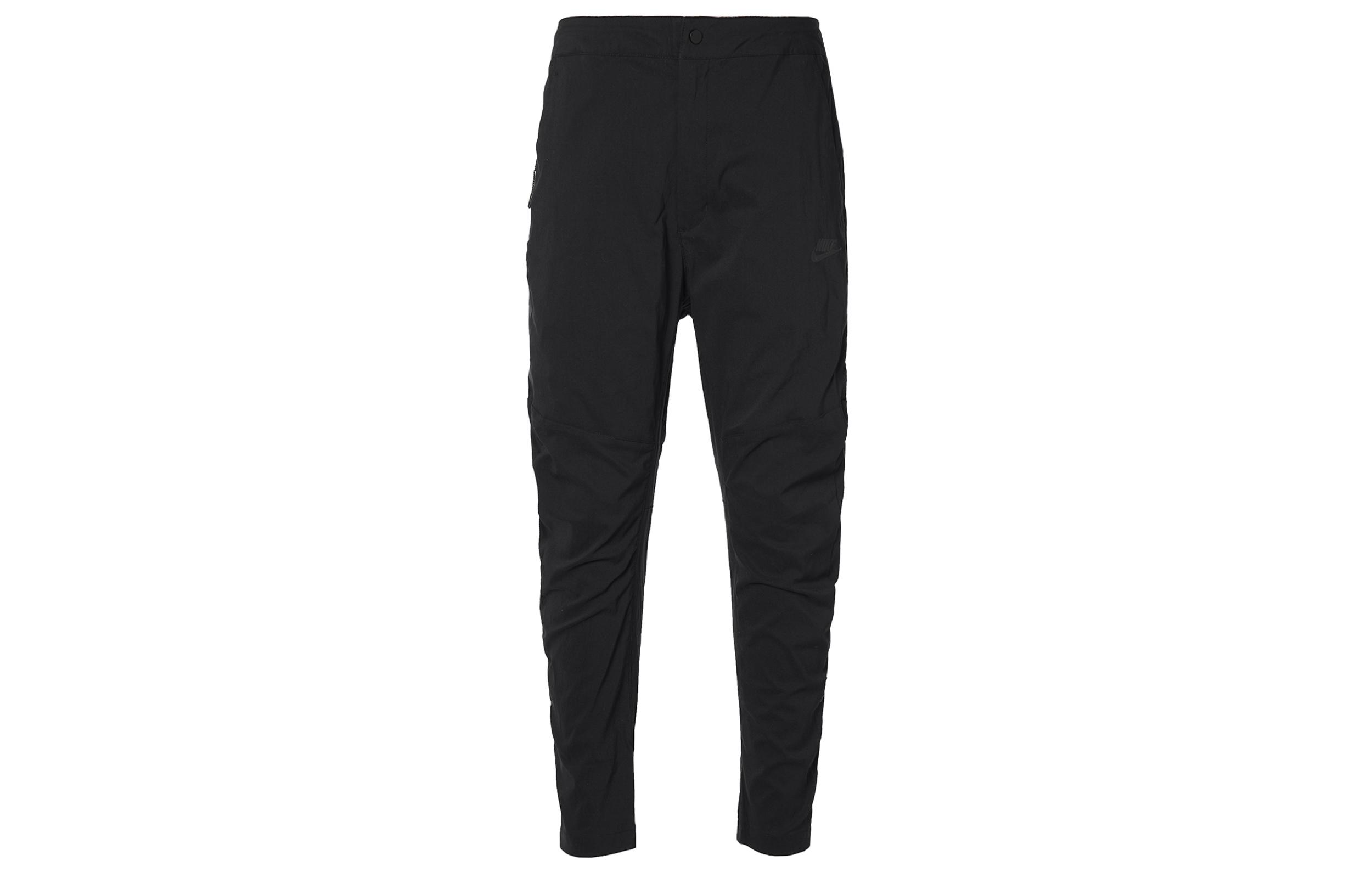

Nike Knitted Sweatpants Men s Moderate Straight Fit Pants 927992-010 XXXL