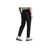 FILA SS25 Mens Outdoor Explore Series Logo Lace Woven Simple Mountain Outdoor Casual Pants Men pants Deep-Black A11M527801F-BK