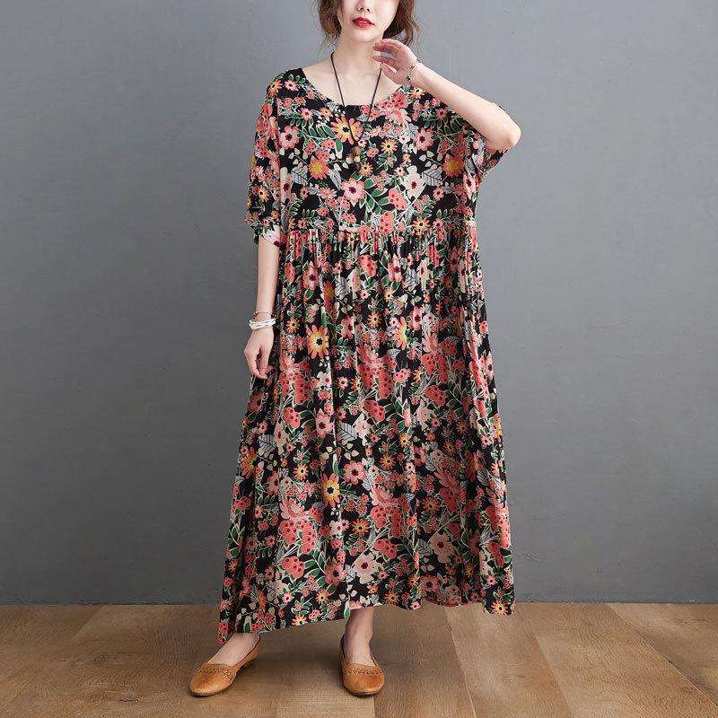 Women Chiffon Floral Print 