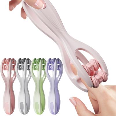 The Double-row Finger Massager Is A Perfect Massage Tool For Hand Joints, Slimming The Finger And Pressing The  To Care Hand Soreness