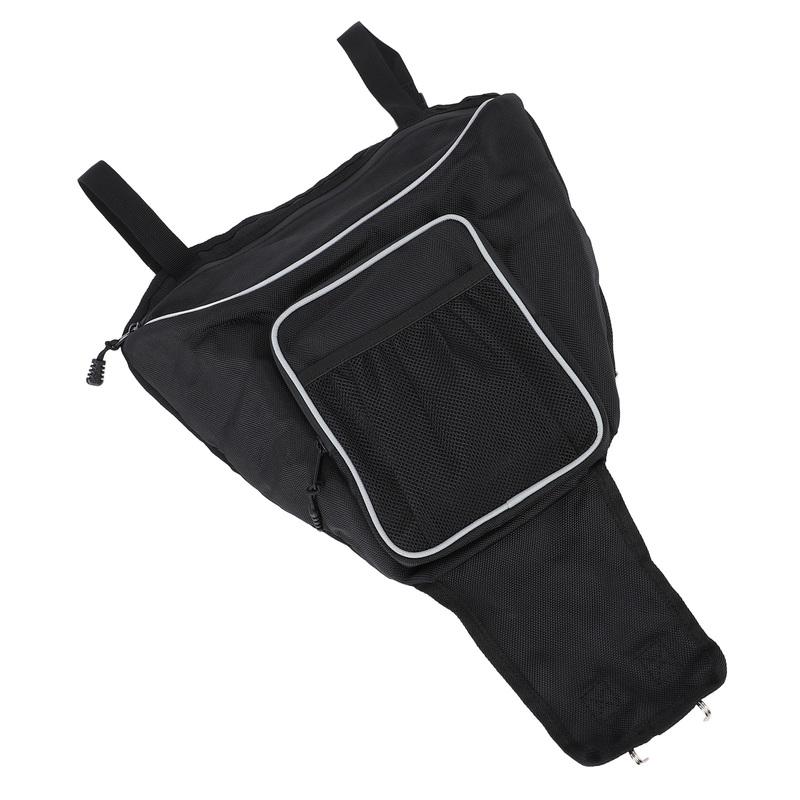 UTV Center Storage Bag 1680D Oxford Cloth Waterproofing Mesh Pocket Replacement for Polaris RZR XP 1000 Turbo 570 800 900 S 800