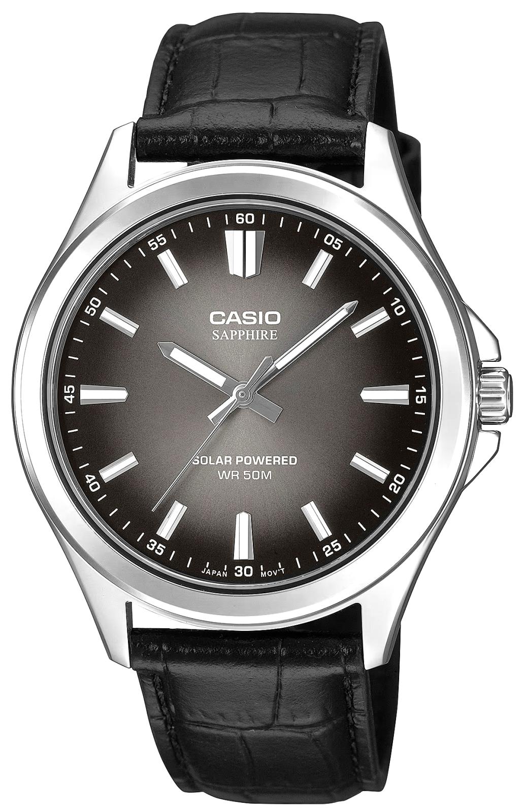 

Zegarek Męski CASIO Solar MTS-RS100L-1AVDF + BOX