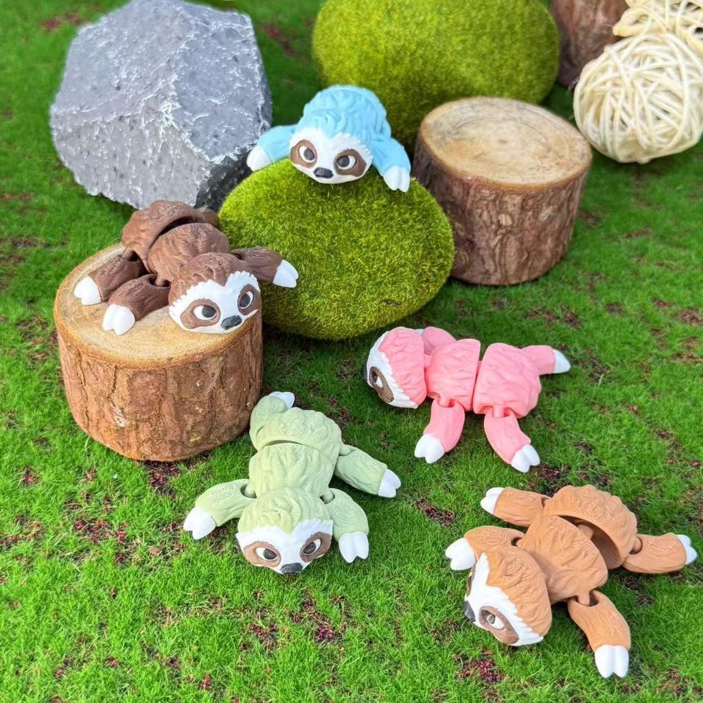 1D Printing Model Multiple Animal Appearance Multi-joint Movable Room Decoration Children's Gifts Home Accessories