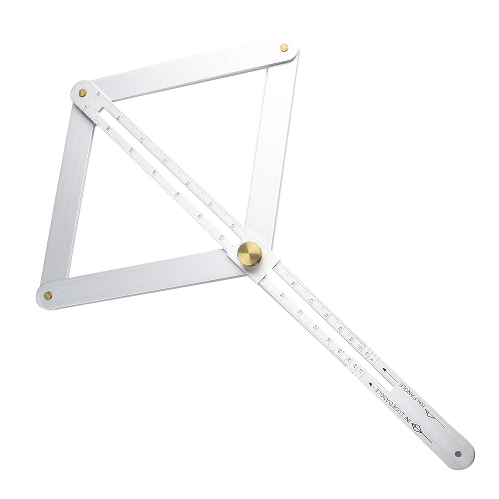 Square Protractor Protractor Corner Angle Finder Foldable