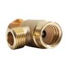 A84E-Adapter For CO2 Soda Watersparkler DUO Tank Canister Conversion For Soda Machine Gold+Orange