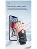Unisex Winter Ski Gloves: Touchscreen-Compatible, Plush, Warm, Windproof, and Waterproof for Motorcycle Riding.