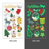 Kids' Waterproof Christmas Glow Tattoos - Festive Cartoon Stickers for Holiday Parties