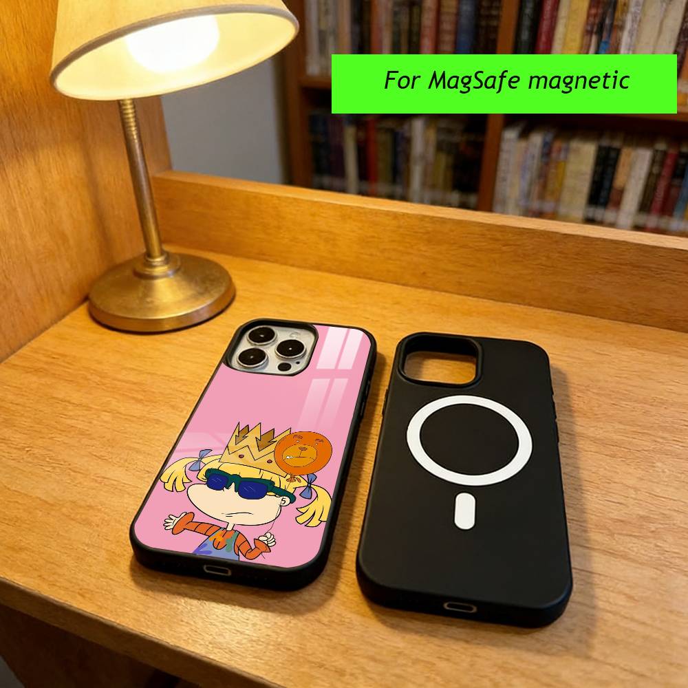 Rugrat A-Angelica Phone Case For iPhone17,16,15,14,13,12,11 Plus,Pro Magnetic For Magsafe Wireless Charging