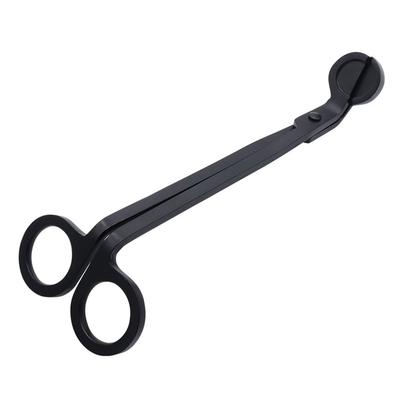 Forbici per tagliare lo stoppino delle candele, forbici per tagliare le lampade a olio, gancio per uccidere le candele, taglierino, strumento nero
