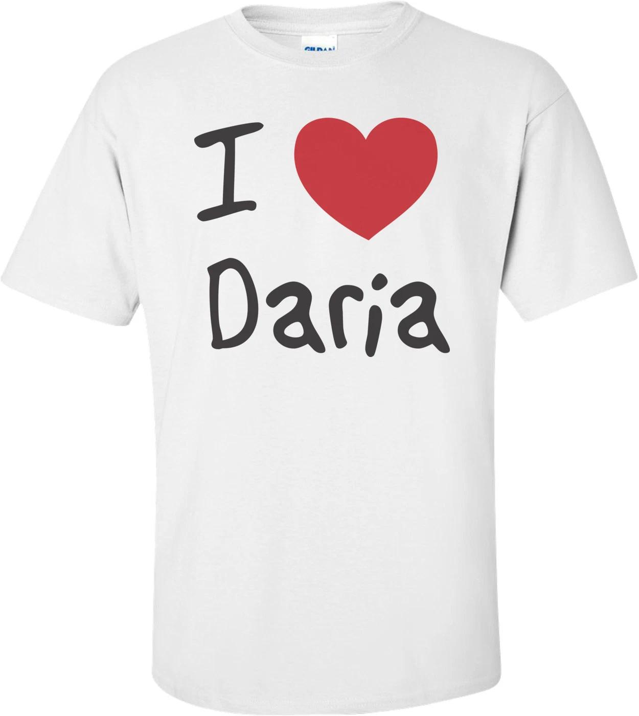 I Love Daria T-shirt 3XL