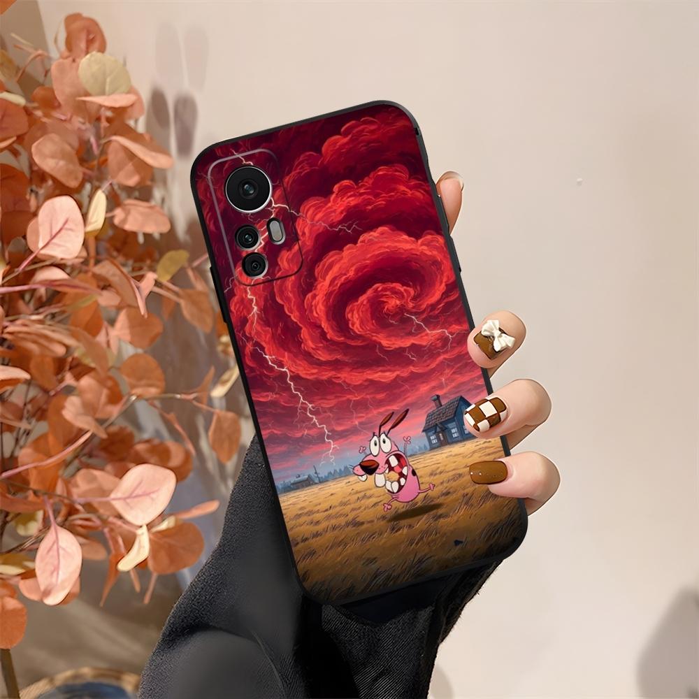 

Courage CowardlyS Dog Phone Case Fundas For Xiaomi 15 14 12 Lite Pro 13 11t POCO X5 M6 M5 X6 X3 F5 F6 Pro Cover Xiaomi 11T