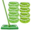 4Pcs Mop Cover for Small Large Boards Elastic Trim Deep Cleaning Reusable Washable Mop Pads for Swiffer