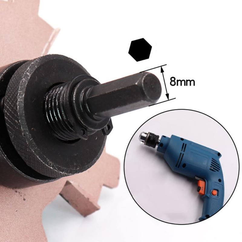 Hole Saw Cutter H.S.S Drill Bit Woodworking Hole Cutter with High Precision Cutting Teeth for Downlight Gypsum Board