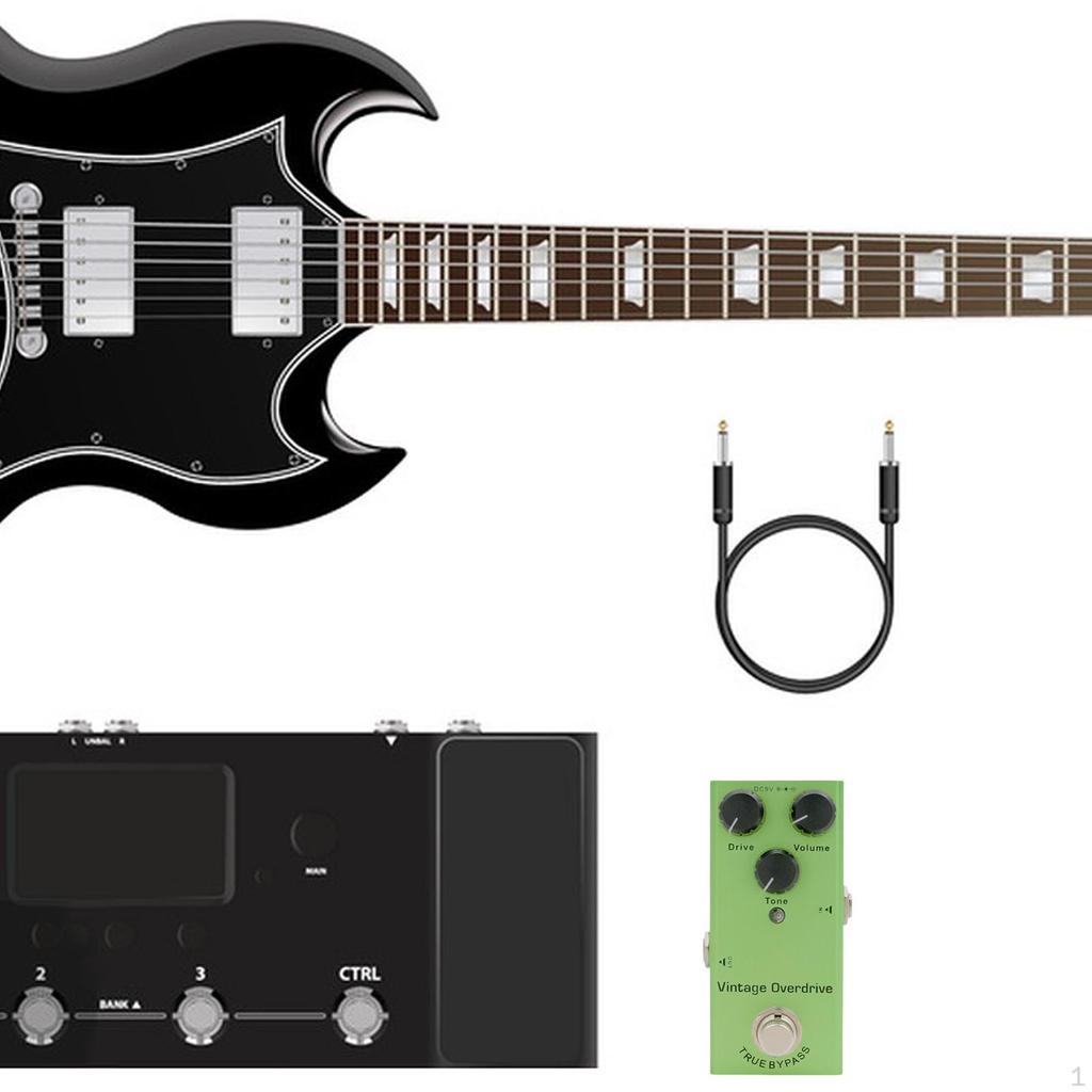 Electric Guitar Effect Pedal, Portable, Mini, Musical Instrument Accessories, for