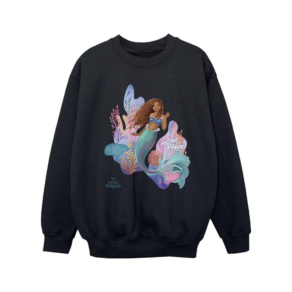 The Little Mermaid Girls Find Your Voice Movie Sweatshirt
