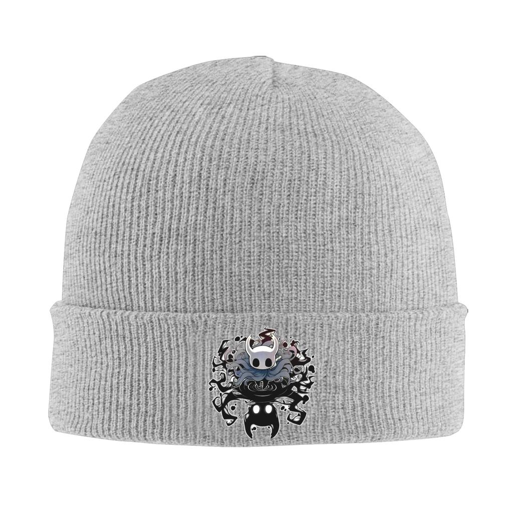 Kawaii Cute Game Hats Autumn Winter Skullies Beanies Fashion Hollow Knight  Cap Female Male Acrylic Knitted Caps