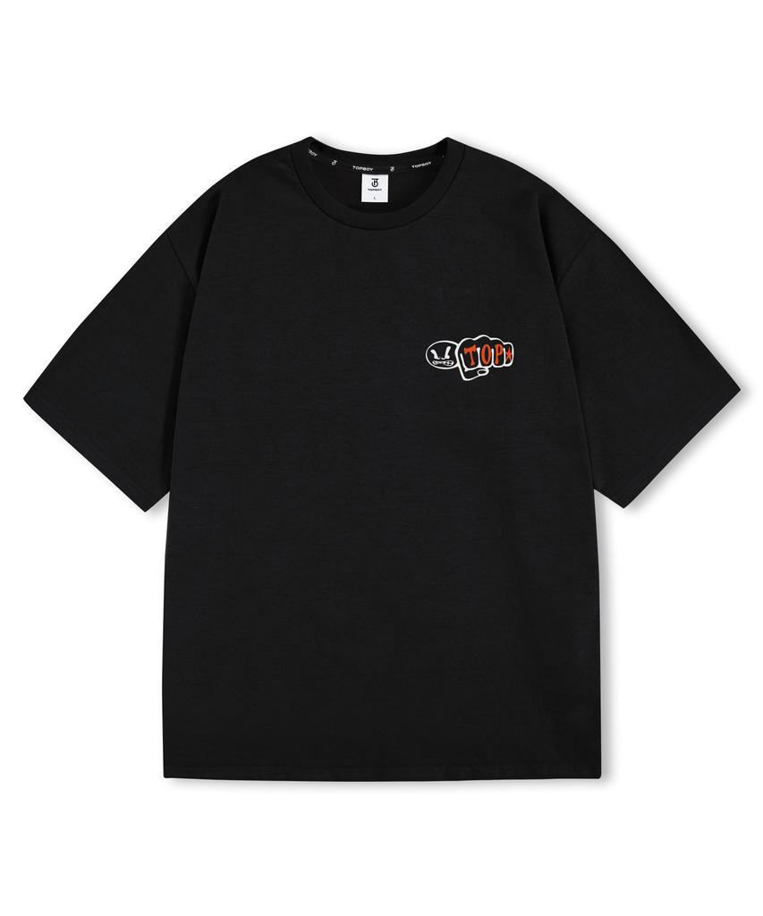 TOPBOY Blowfist Oversized Short Sleeve T-Shirt (Type B)