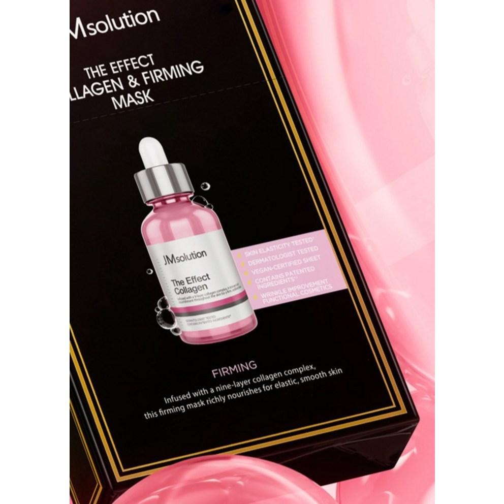 JM Solution The Effect Collagen & Firming Mask Pack, 10 Sheets