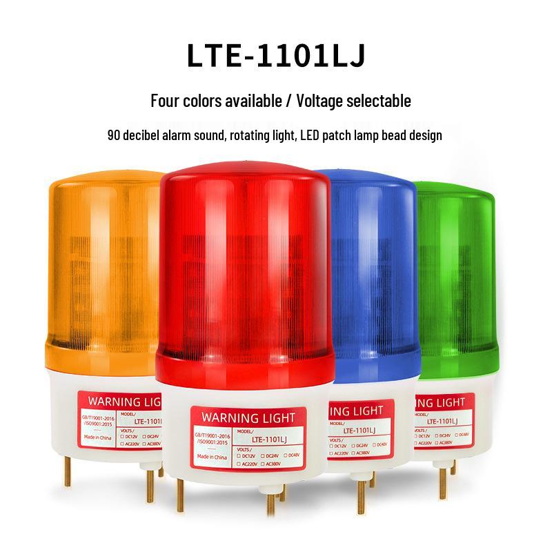 LTE-1101LJ LED Rotating Warning Light with Sound and Flashing Signal