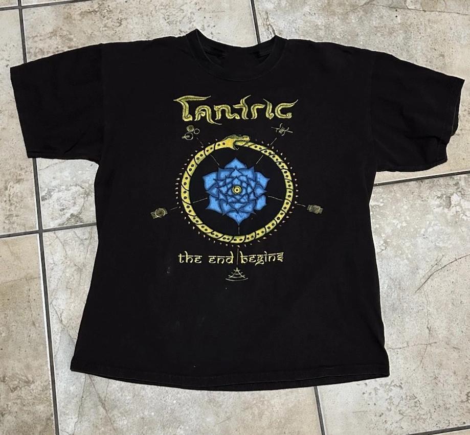 

Tantric Band The End Begins Short Sleeve Tee Men Women Shirt BS665 Unisex T-Shirt XXXXL