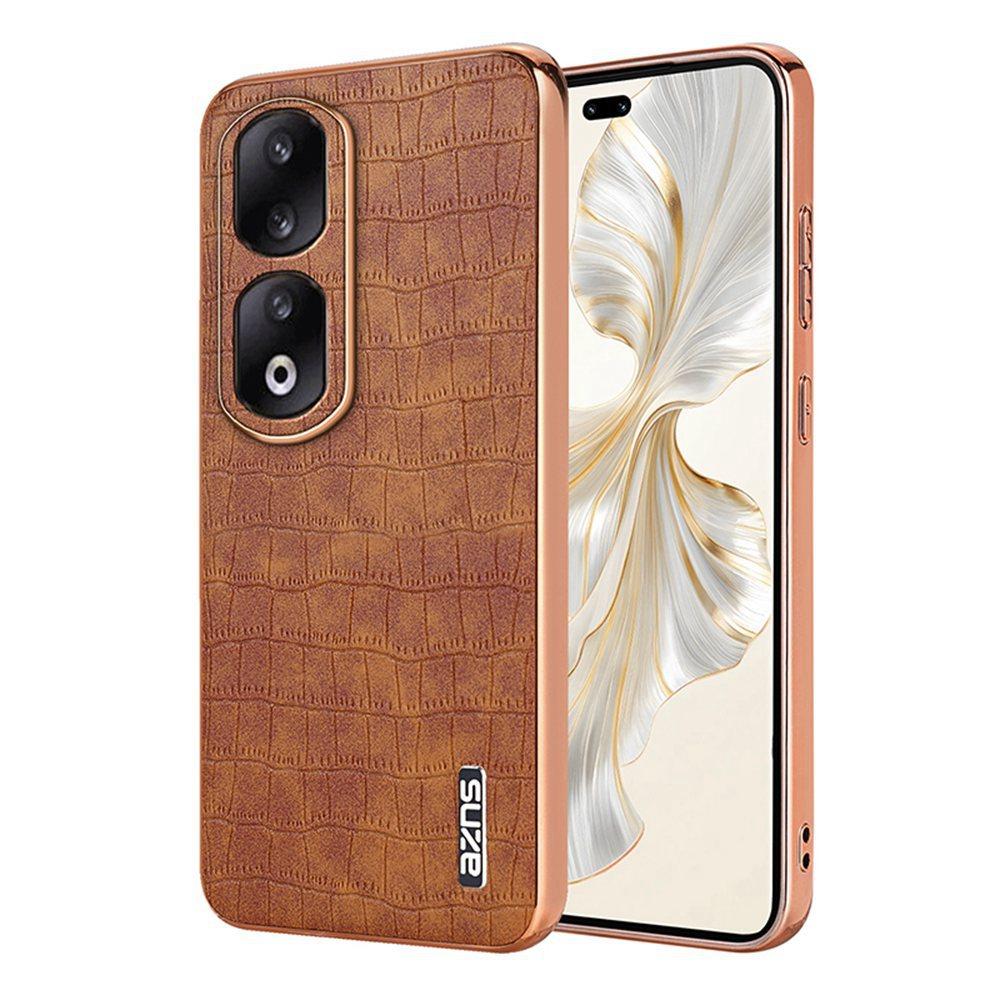 Custodia in Pelle per Honor 90 Pro Custodia Bumper Placcato Copertura Posteriore Completamente Protetta per Honor 100 200 90 Pro 90 Lite Custodia