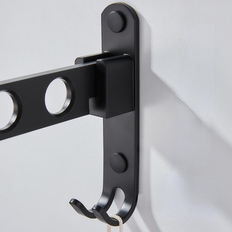 Suport de uscare agățat pe perete Balcon pentru casă Economisește spațiu Umeraș pliabil pentru haine Hotel retractabil pentru interior și exterior Stalp de uscare