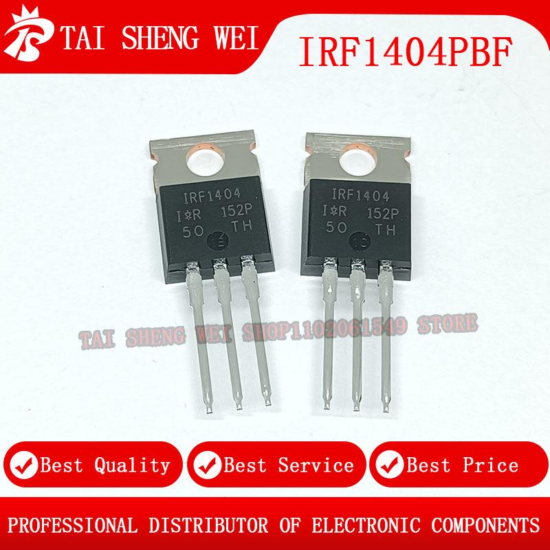 10PCS Brand New Original FHP1404 IRF1404 FTP1404 Commonly Used Inverter Field-Effect MOSFET 180A 40V
