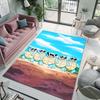 Pocket Monsters Squirtle Print Rug Carpet for Living Room Children Bedroom Mat Sofa Doormat Floor Rug Home Decor Anti Slip Mat