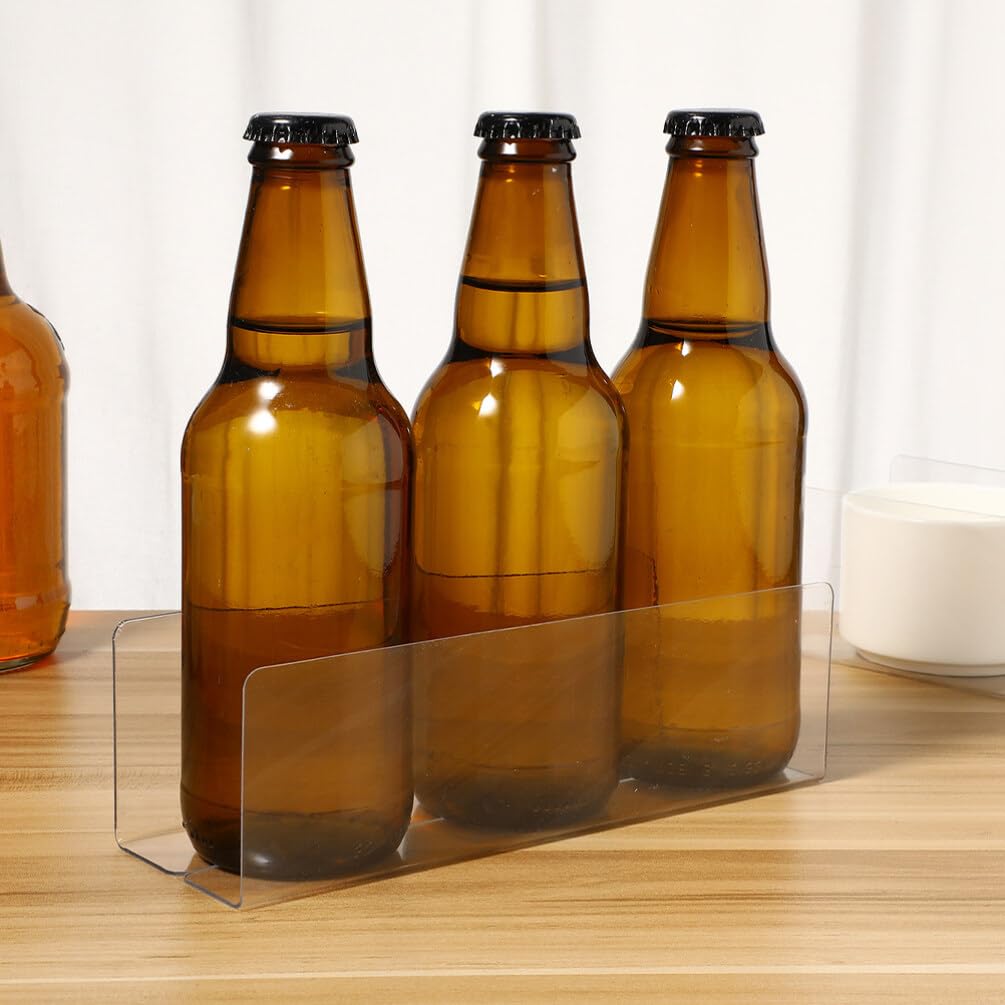 Frcolor Product Set of Transparent Tabletop Suitable for Reception Business and Dividers, L-shaped Dividers, 28cm, 6, Partitions, Shelves, Shelves,