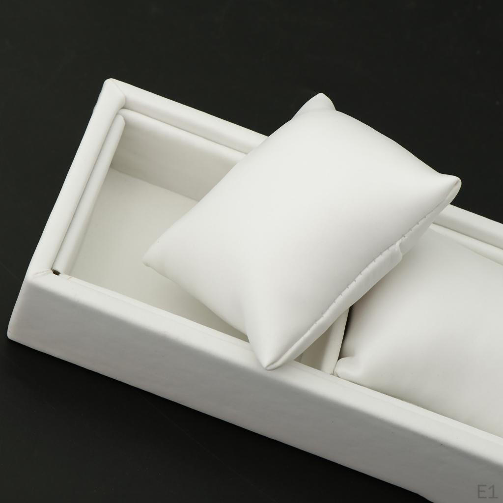 Bracelet Watch Display Case 3 Slots Jewelry Organizer - Gray, As Described