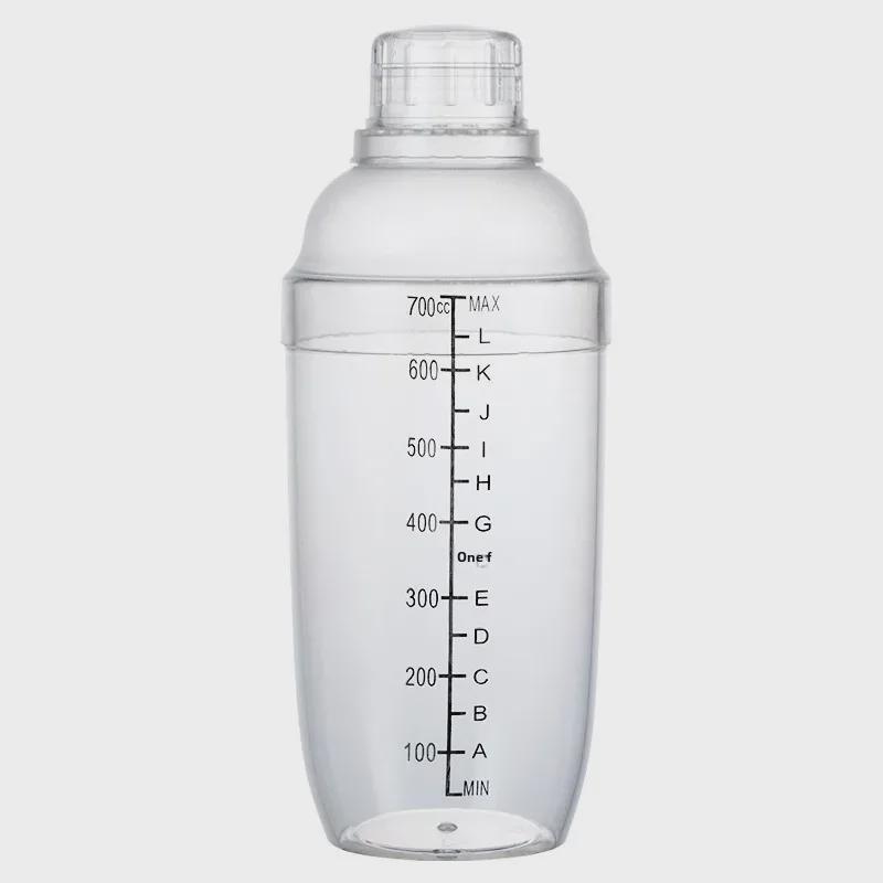 Four-Stage Milk Tea & Cocktail Shaker Set - Handheld Lemon PC Resin Container