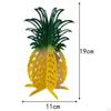 Escultura Adorno Decorativo de Piña Figura Artificial Adorno para