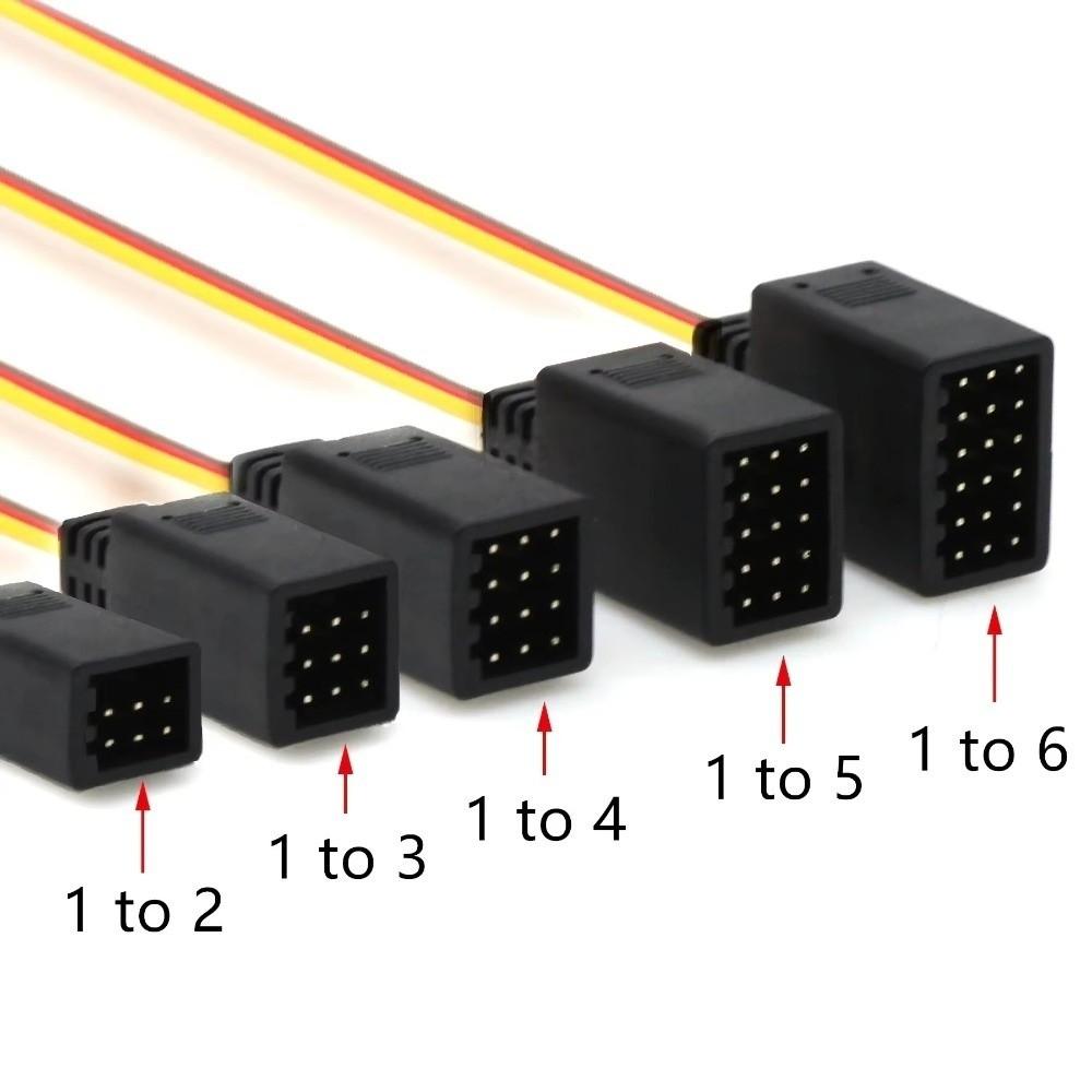 Length 350mm Remote Control Cable Remote Control Servo Extender Wire  for Servo Fan