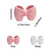 Creative Plastic Bow Shape Toothbrush Holder Lovely Lightweight Makeup Brush Rack Decorative Pen Holder Bedroom