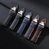 20 22 24mm Carbon Fiber Watch Strap Unisex Silicone Watchband Sport Strap for Smart Watch Waterproof Butterfly Buckle Bracelets