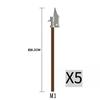 MOC Medieval Building Blocks Character Parts Model Toy Castle Knight Soldier Sword Bow Armor Shield Spear Piercing Parts Bricks